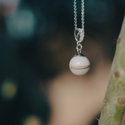 Collier Ambre méché
