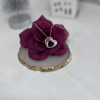 Collier coeur de lait